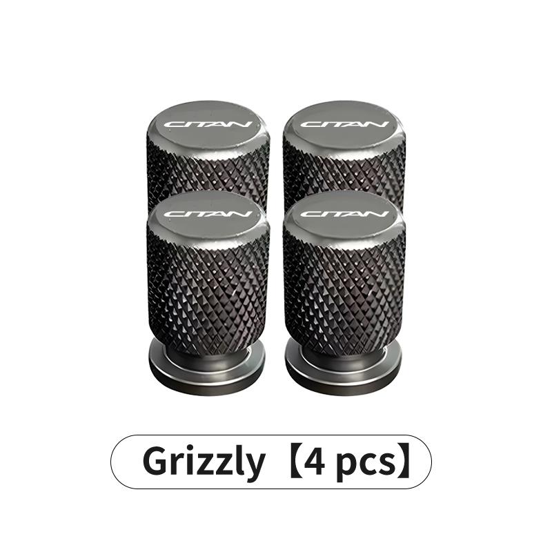 FFYE5 4PCS Car Tire Valve Caps Cover Aluminum Tire Wheel Stem Cap For Mercedes Benz W124 W203 W204 CITAN R CLASS SPRINTER V CLASS