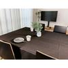 [Cloth Shop Nunoya] Water-Repellent Rectangular Tablecloth for 4 People (Brown Heather, Approx. 130cm X 150cm, 1 Piece)