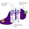 Purple Color Corrector Toothpaste Removal Plaque Stain Dental Bleaching Cleaning Oral Hygiene Fresh Breath Whitening Toothpaste