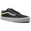 Vans Ретро Универсальные Повседневные Низкие Унисекс Кеды для Скейтбординга Черный Серый Желтый Цветовой Блок VN0A4U3BWK7