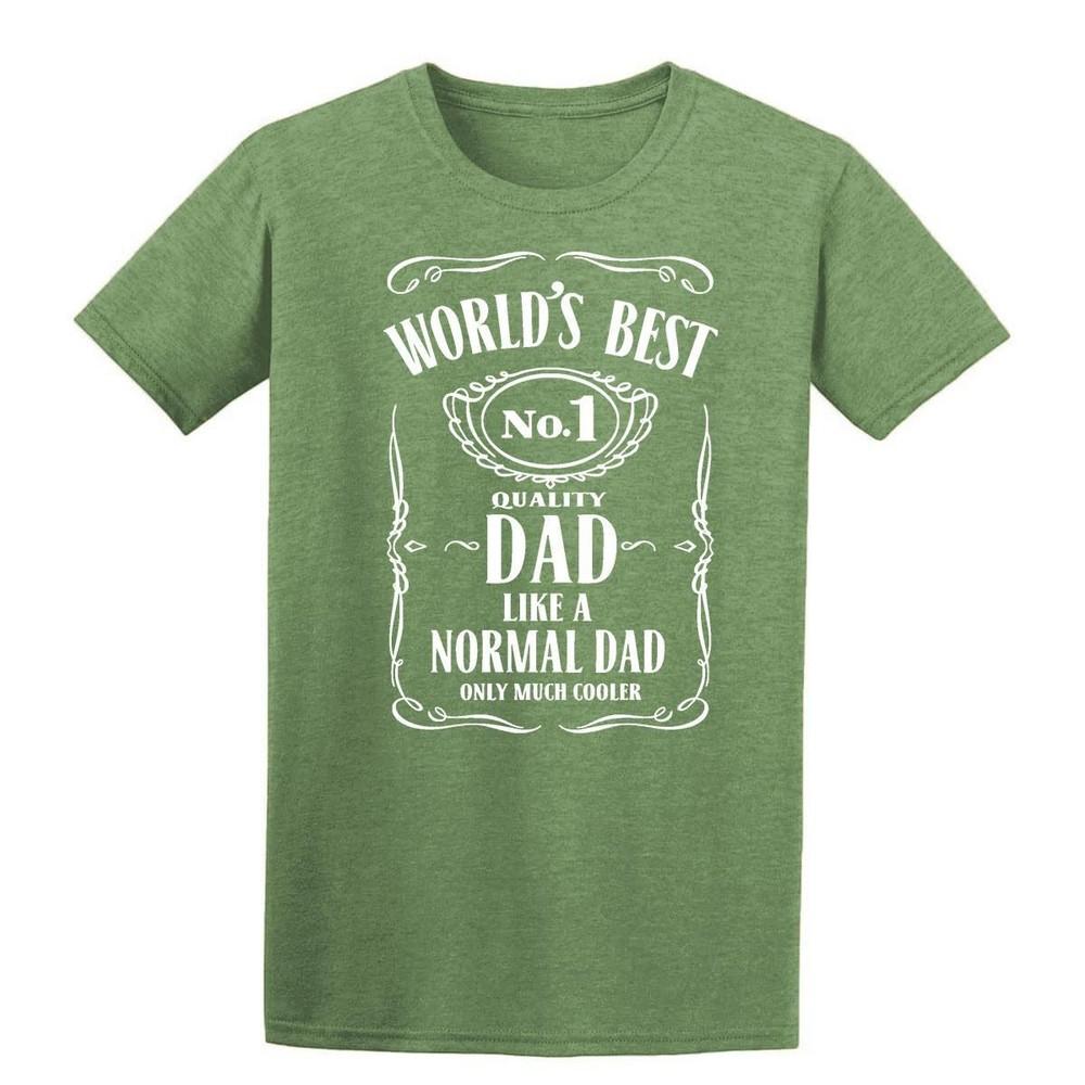 Worlds Best Dad No1 Unisexs Tshirt Gift For Dad Fathers Day Present Tshirt Top