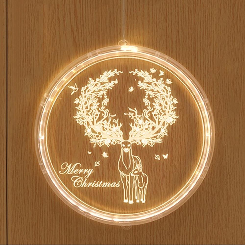 Christmas LED Neon String Lights 3D Alphabet Suction Cup Wall Decor Colorful Room Atmosphere Lighting For Home Party Holiday