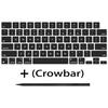 Сменный колпачок Bfeown для MacBook Air M2 M3 Retina A2681 MacBook Pro 14 M2 M3 Pro A2779 A2780 A2918 A2992 MacBook Air M2 M3 A22 941 3114 Черный