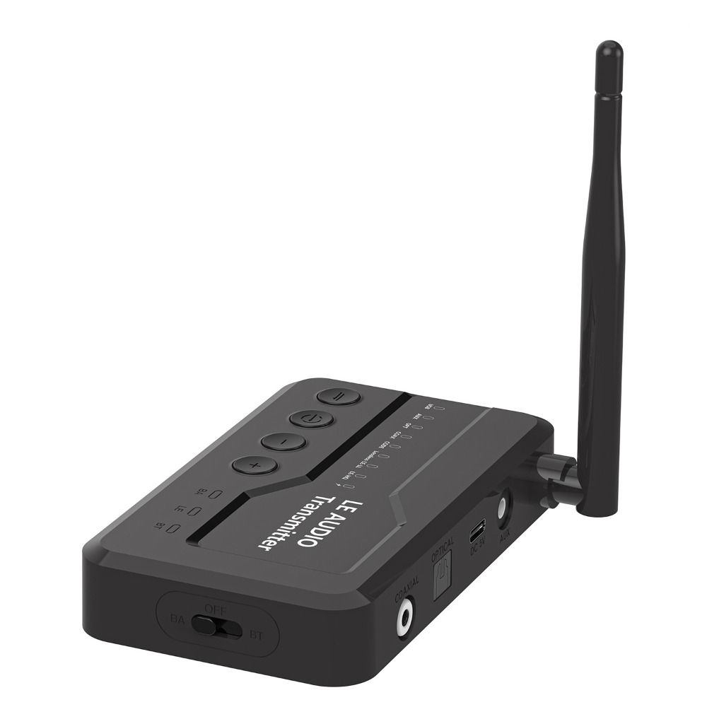 LC3 Bluetooth 5.3 Audio Transmitter Lossless Wireless Stereo Adapter  Home Theater