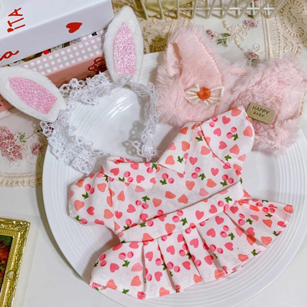 1 комплект кружевной 20 см хлопковой кукольной одежды, игрушечные аксессуары, хлопковая кукольная одежда Лолиты, платье, детский подарок