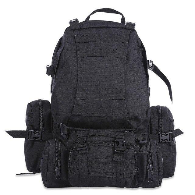 Горячий 50л уличный водонепроницаемый рюкзак Molle, военные тактические рюкзаки, спортивная сумка для кемпинга, пешего туризма, рюкзак для путешествий