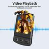 MP3-плеер Bluetooth 5.2 1,77-дюймовый экран музыкальный плеер с динамиками качество звука без потерь с записью электронных книг воспроизведение видео