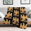 Napoleonic French Imperial Eagle Throw Blanket Reusable Durable Soft Blanket for All Seasons