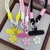 Detachable Phone Lanyard Strap Adjustable Phone Strap With Patch Phone Hanging Chain  Women Girls