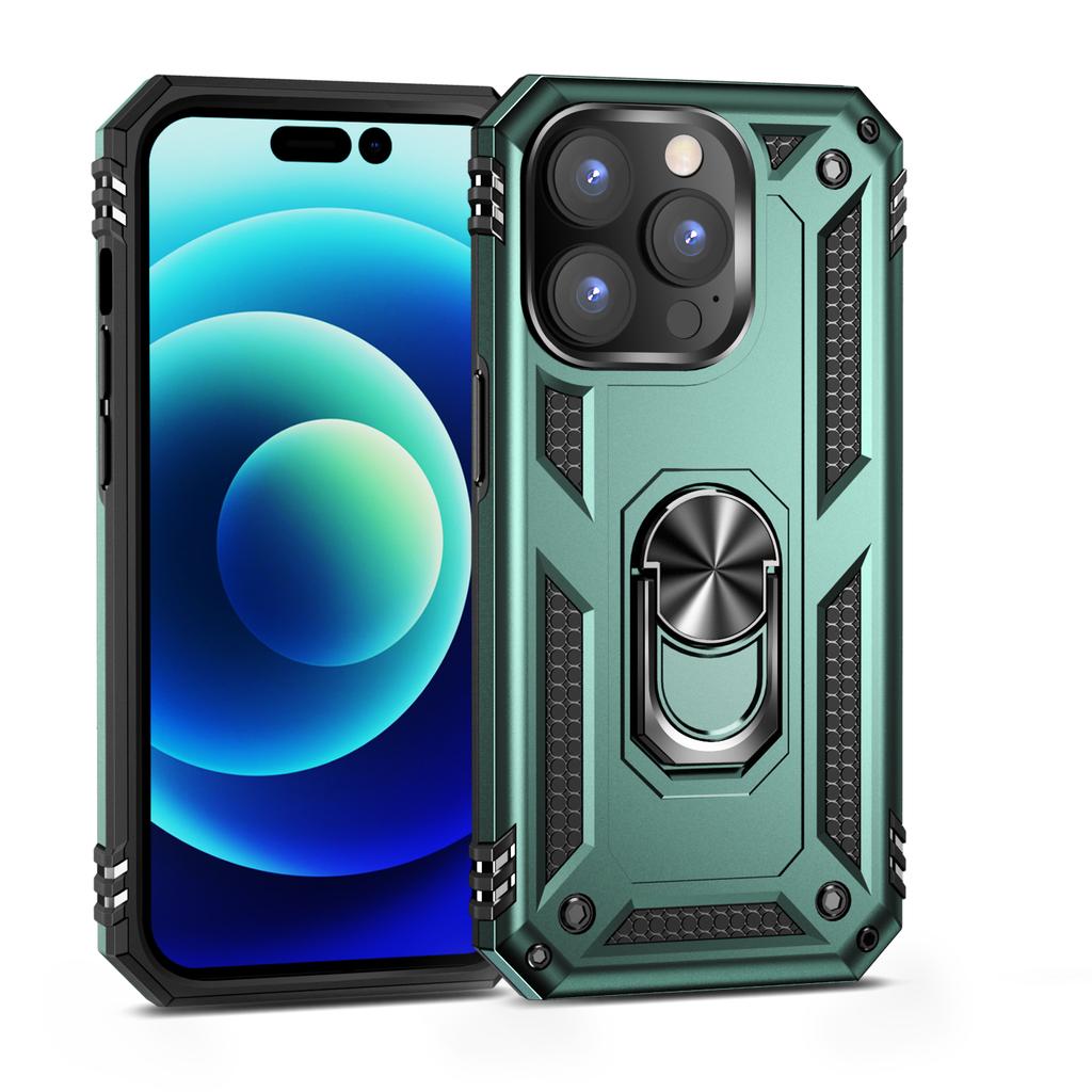 Magnetic Car Ring Holder Phone Cover For iPhone 14 13 12 11 Pro Max 13 12 Mini 14 Max Case For iPhone XR X XS Max 7 8 Plus Funda