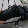 Черный нейлоновый поводок для собак на открытом воздухе для прогулок для средних и крупных собак 5M/10M/15M