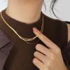 Titanium Steel Minimalist Multi-Layer Necklace - French Design Trend