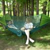 Double Hammock,Outdoor Mosquito-proof, Sun-proof, Anti-overturning Single Hammock, Camping Hammock