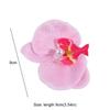 Hair Accessories Sweet Hairpin Pink Orchid Bohemia Barrette Fashion Flower Hair Clip  Daily