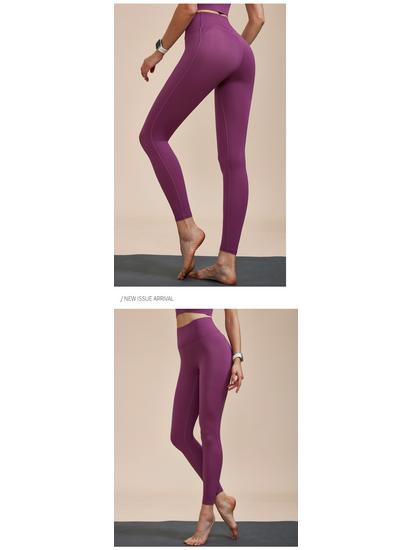 Женские леггинсы для йоги с высокой талией, контролем живота, эффектом подтяжки бедер и поддержкой талии - Фитнес-штаны для бега без ограничений