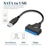 USB 3.0 к SATA 22-контактный кабель-адаптер для жесткого диска SATA к USB 2.0 конвертер типа C Внешний 2,5-дюймовый HDD SSD драйвер жесткого диска адаптер для передачи данных