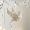 Glitter Angel Fairy Pendant Plastic Xmas Home Decoration Christmas Decorations