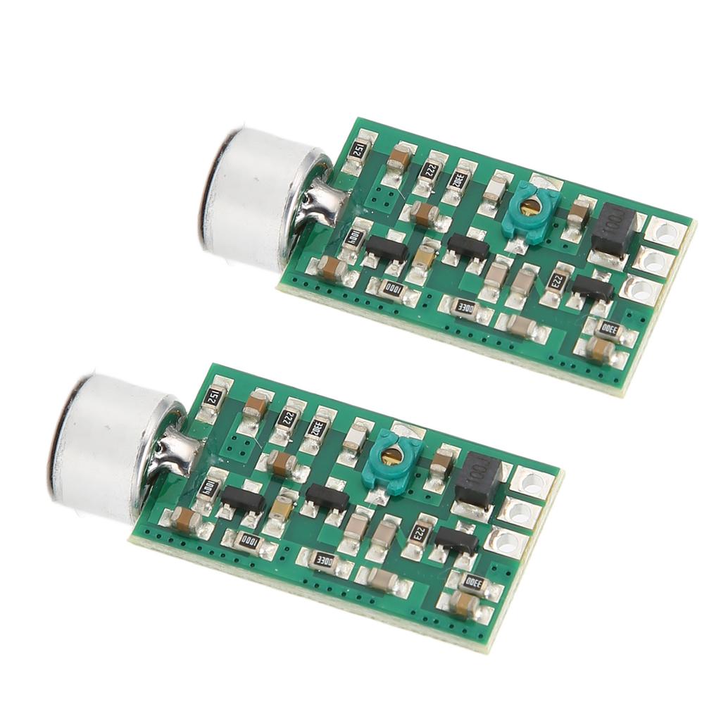 2 шт. Модуль-передатчик FM, микрофонный пикап, профессиональный V4.0, беспроводной передатчик звука для FM-радио