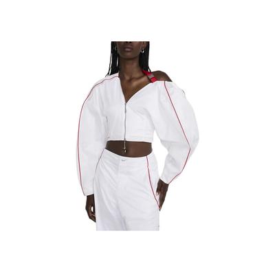 X Jacquemus Повседневная Удобная Модная Персонализированная Спортивная Куртка Женская Куртка Белая FV5690-100