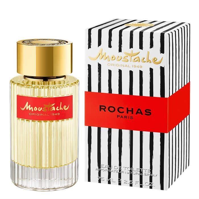Eau De Toilette - Rochas - Moustache - 75ml - Men - Oriental - Ambery - Gourmand