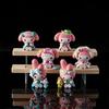 Новый Хороший Sanrio Пикник Клубника Сюрприз Слепой Бокс Чаепитие Моя Мелодия Настольное Украшение Подарок Слепой Бокс Милая Игрушка