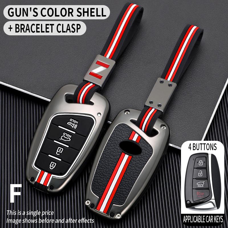 Чехол для ключа автомобиля Крышка Корпус Держатель брелока Для Hyundai Grand Santa Fe IX45 GENESIS EQUUS AZERA 2013 2014 2015 2016 Аксессуары для брелока