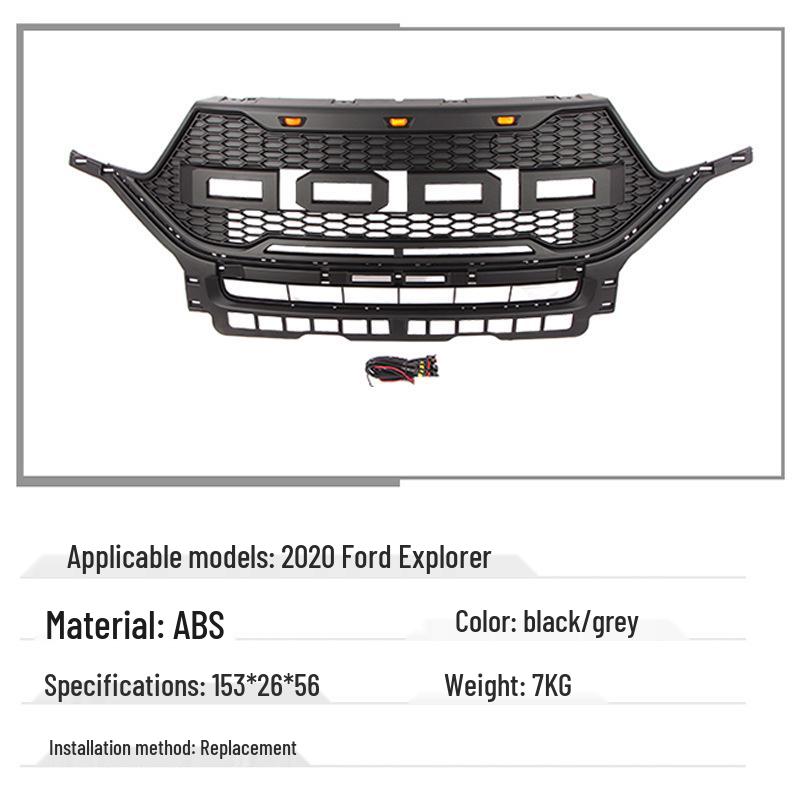 19-20 Ford Explorer US Version Modified Middle Grille