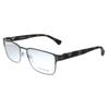 Emporio Armani Ea 1027 3003 55mm Unisex Square Eyeglasses 55mm Matte Gunmetal