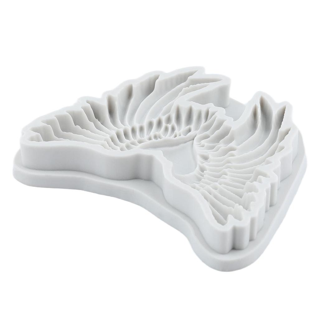 Силиконовые формы Крылья ангела Форма для мастики Крылья Инструменты для украшения торта Топпер для кекса Шоколадные конфеты Ручная работа Жевательная паста Полимерная глина