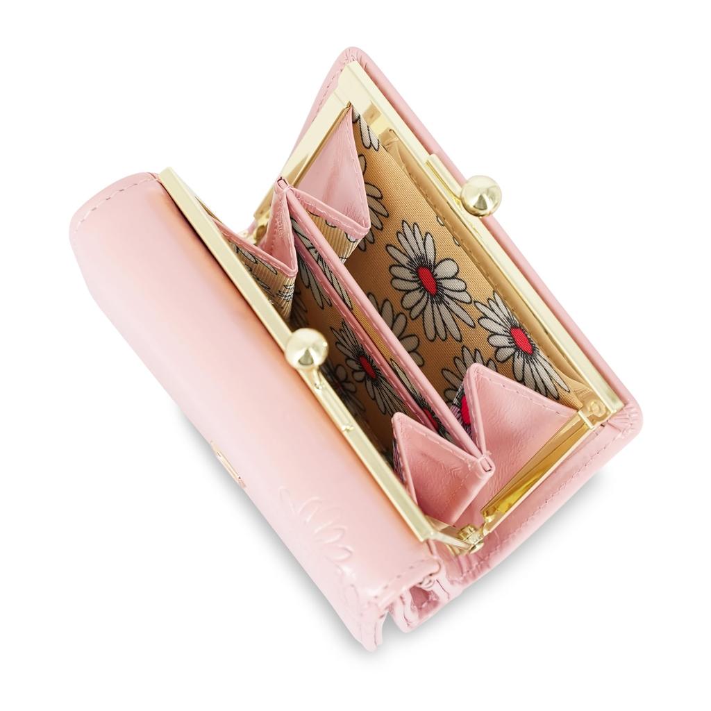 Paul Joe Accessoires Мини-кошелек на застежке Ромашка тиснение Розовый & PJA-W1392