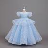 Girls Princess Dress Wedding Party Pageant 2026 Kids Formal Gown Over 4 Years Old