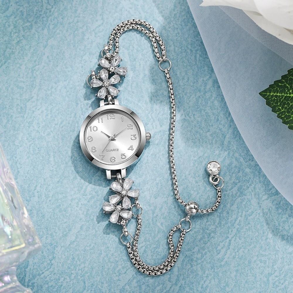 Quartz Movement Women's Quartz Watch Waterproof Flower Bracelet Watch Bracelet Watch  Gift Giving
