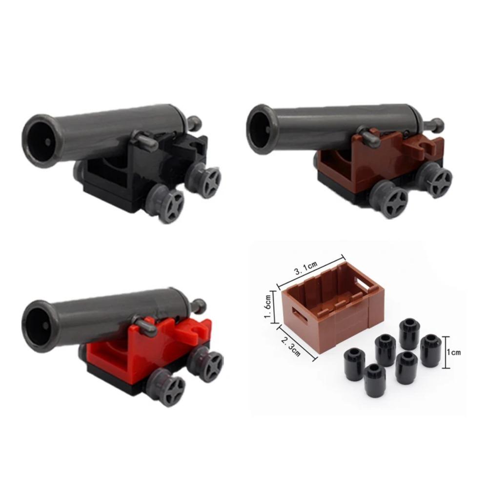 MOC Военные Строительные Блоки Фигурка Солдат Наполеоновских Войн Аксессуары Оружие Пушка Мешок с Песком Армия Пират Мини Кирпичик подарок X003 Сделай Сам