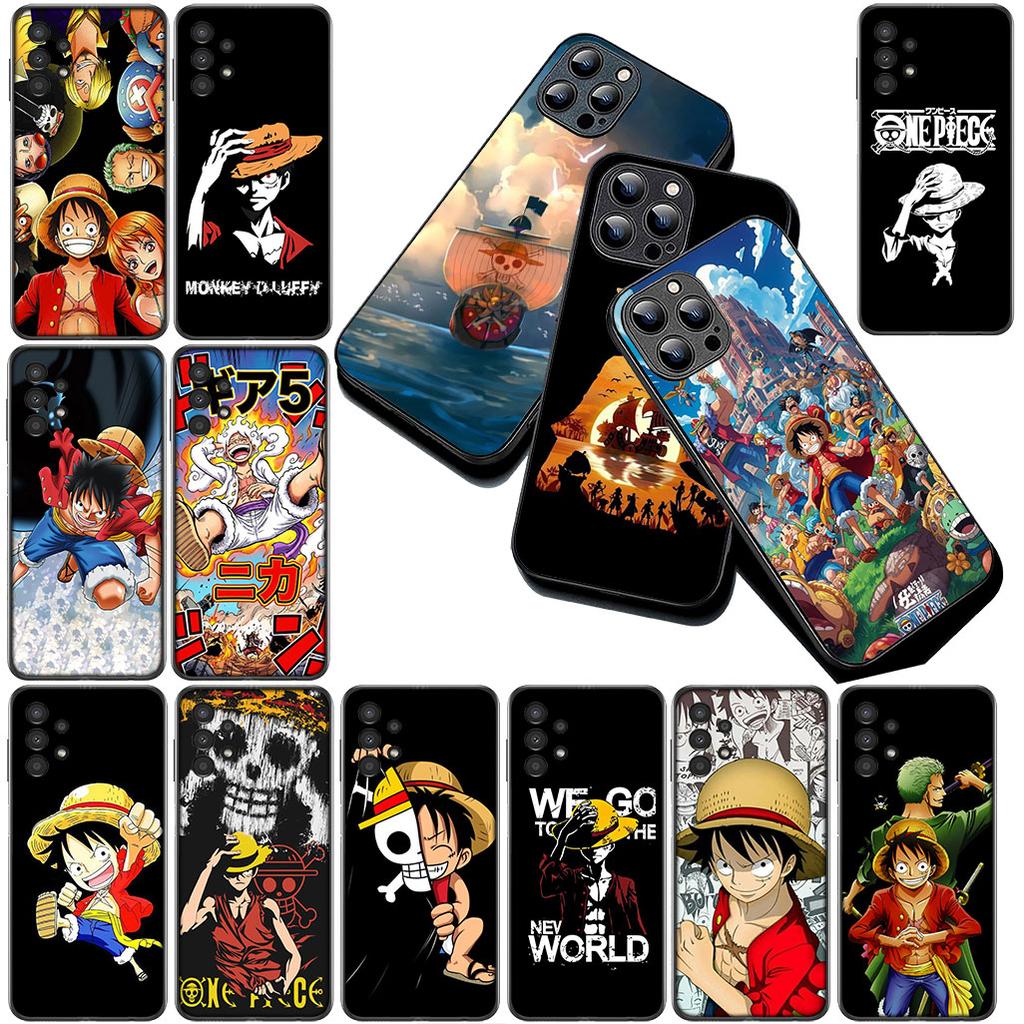 Обои ONE Luffy PIECEs Постер Чехол для телефона для Samsung Galaxy A37 A13 A14 A23 A33 A34 A70 A71 A72 S10 Lite S9 Plus A18