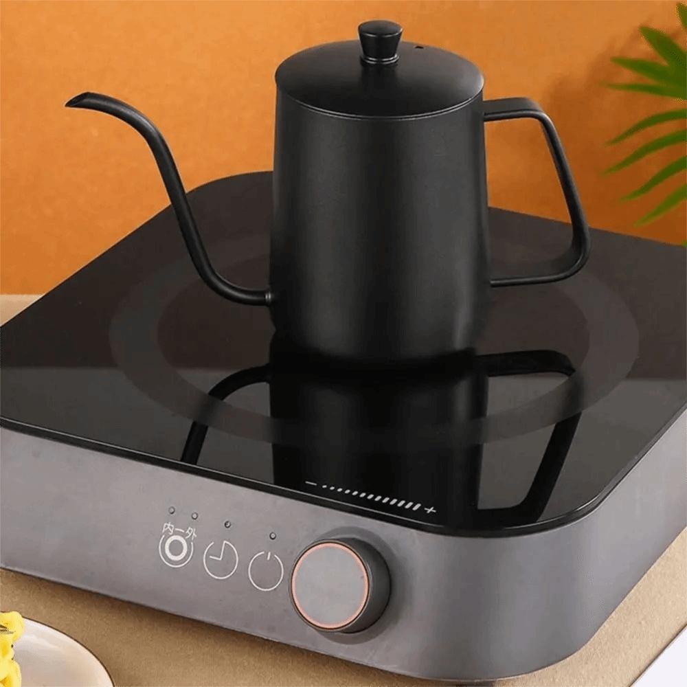 350ml Gooseneck Coffee Drip Kettle Narrow Spout Hand-poured Coffee Maker  Outdoor