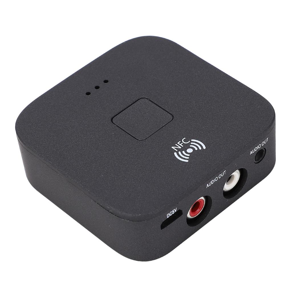 B11 RCA Bluetooth 5.0 приемник 3,5 мм AUX беспроводной музыкальный адаптер с функцией NFC для автомобиля ТВ