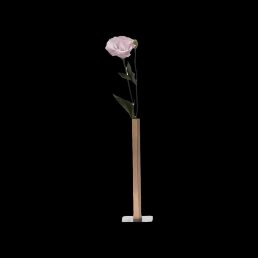 Modern Flower Vase Metallic Flower Holder Stylish Magnetic Table Vase Wedding Table Decor