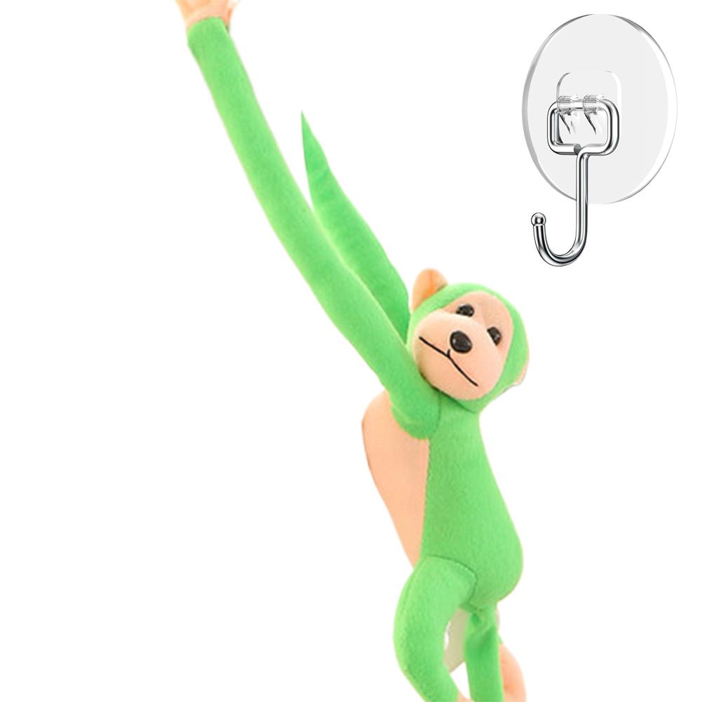 Красочная плюшевая обезьяна, установленная на транспортном средстве, быстрая обезьяна, кукольная машина, гиббон, креативность, Re G9X3