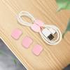 4pcs/lot Pretty Cable Winder USB Cable Earphone Cable Organizer Holder Buckle Portable Tiny Office Accessories Cable Organizer