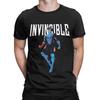 2025 Новая футболка для подростков Invincible, мужская забавная хлопковая футболка с графическим принтом, круглый вырез, короткий рукав, повседневный подарочный топ