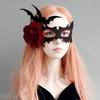 Маскарадная маска для глаз с цветами и стразами для женщин, для маскарада, косплея, выпускных, маскарадная маска для глаз на Хэллоуин