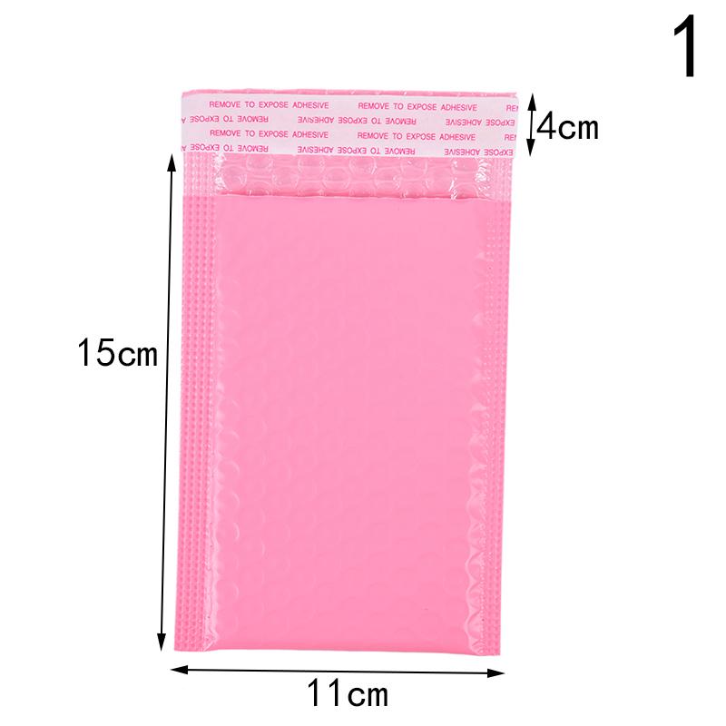 10X Pink Bubble Bag Mailer Plastic Padded Envelope Shipping Bag Packaging MIT