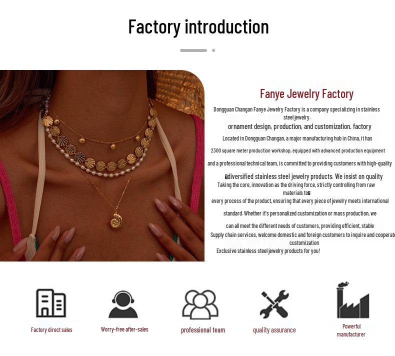 Европейское и американское ожерелье из титановой стали с кожей тунца: Тропический Океан Роскошные Женские Украшения из Нержавеющей Стали