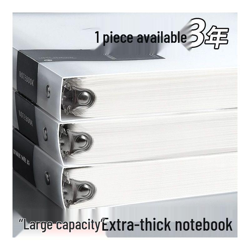 Очень толстая водонепроницаемая тетрадь на кольцах с прочной матовой обложкой для офисного и студенческого использования