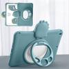 Rotating Bracket Cartoon Silicone Protective Cover for iPad 10.2/11 - Soft Shell Tablet Case