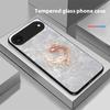 Искусство Эстетики Для iPhone 11 Pro 12 13 mini 14 15 Pro Max 16 E 17 Air XS Max XR 8 7 Plus SE 5 6 Черный Стеклянный Чехол для Телефона
