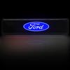 Car LED Front Hood Grille Emblem Badge Decorative Light Styling for Ford Kuga Vertrek Carnival Figo Mondeo Escort Fusion EvosQM6 