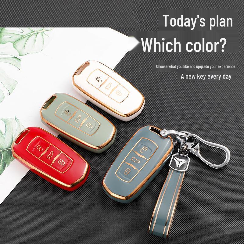 Geely Vision Emgrand Borui TPU Soft Rubber Car Key Cover