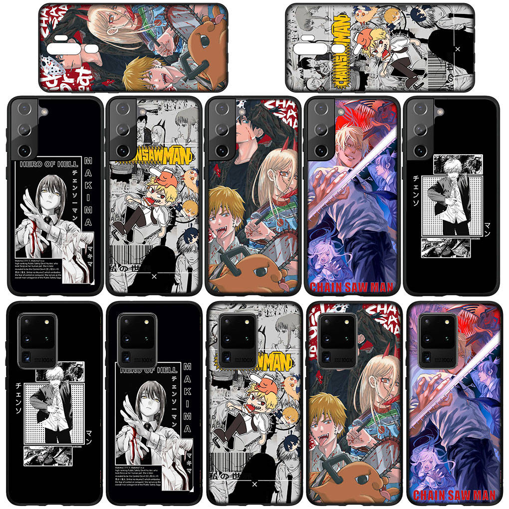 Для iPhone 16 15 Xiaomi Redmi Note 14 13 12 11 Pro Max X 16e Samsung Galaxy S25 S24 S23 Moto OPPO Huawei Tatsuki Fujimoto Chainsaw Man Gir Phone Case