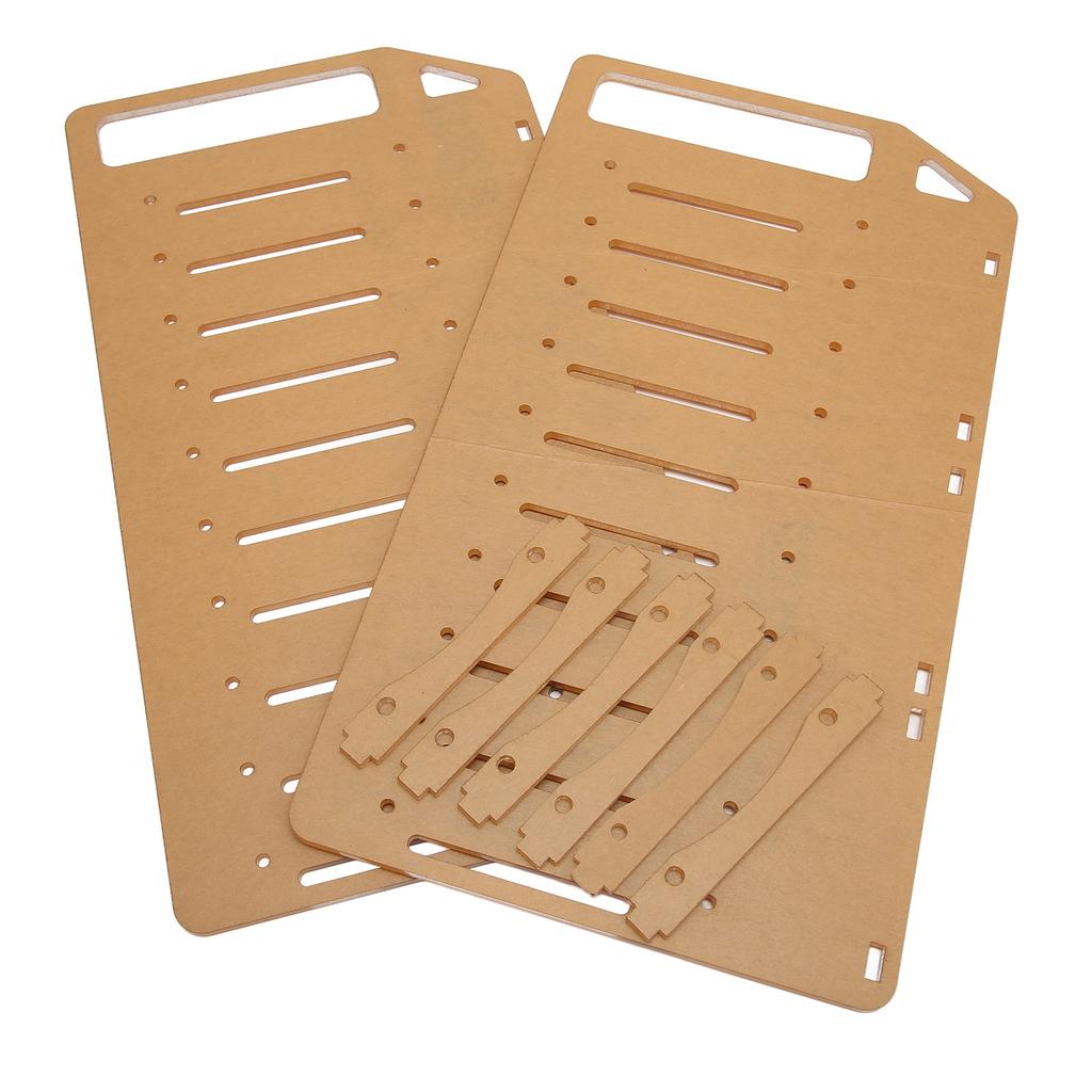 DIY Hard Drive Bracket Multi Layer Accurate Mounting Hole DIY Acrylic Hard Disk Rack for Desktop 10 Layers